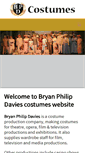 Mobile Screenshot of bpdcostumes.co.uk
